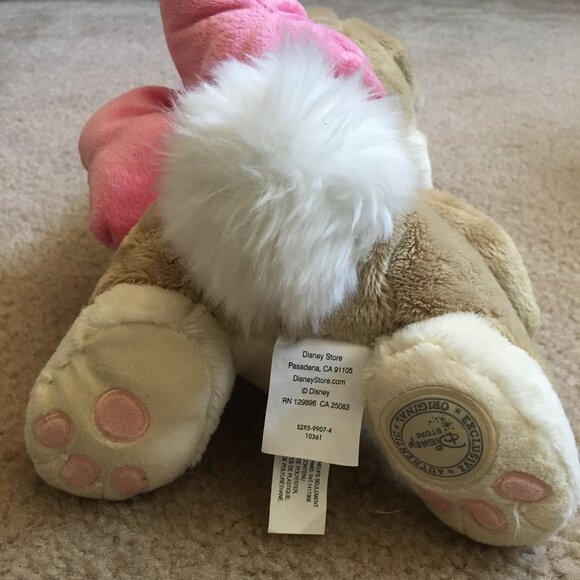 Disney Miss Bunny Thumper's Girlfriend 11" Plush Stuffed w/ Pink Bow Bambi - Picture 6 of 7